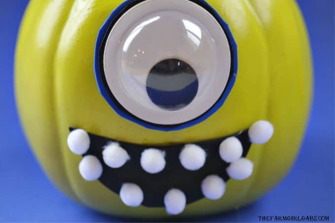 Monsters Inc Mike Wazowski Pumpkin The Farm Girl Gabs