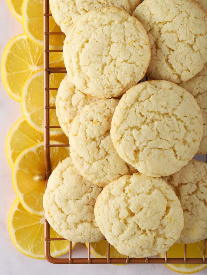 Lemon Almond Flour Cookies | A Baker's House