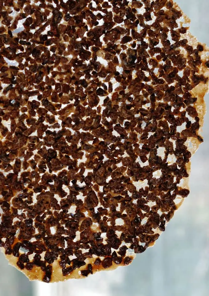 candied cocoa nibs
