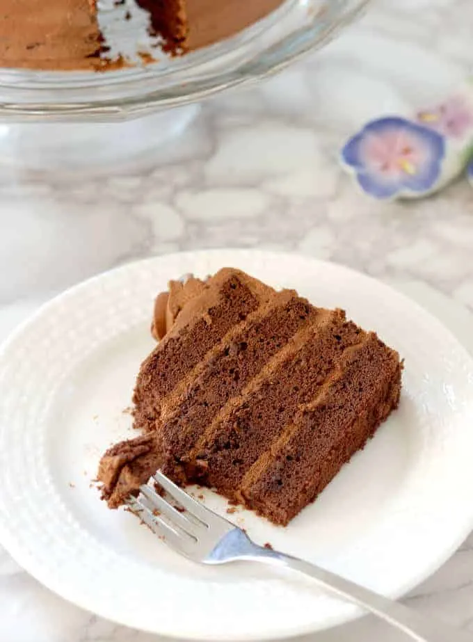 Chocolate Genoise, Chocolate Sponge Cake Baking Sense