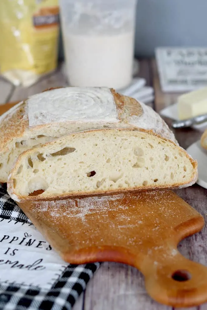 Sourdough Semolina Bread - Baking Sense