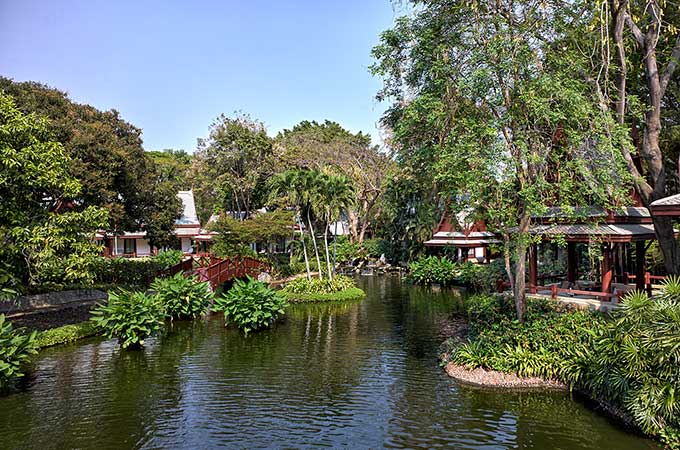 Chiva Som Thai Pavilion Lake view