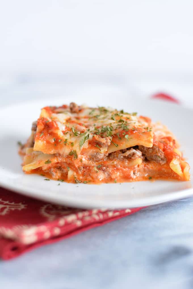 Beef Lasagna