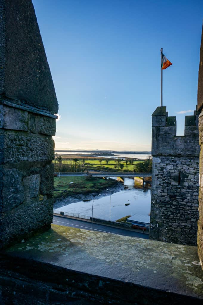 View of the river Ratty in Ireland