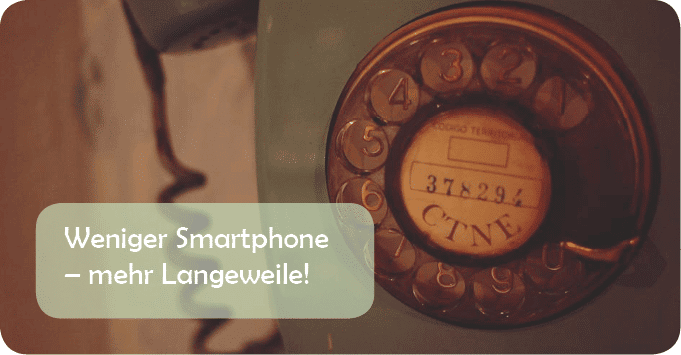 Weniger Smartphone online Detox