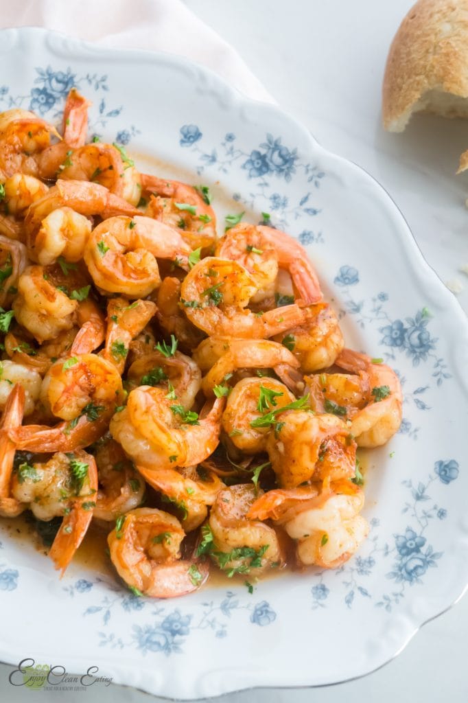 healthy instant pot shrimp scampi