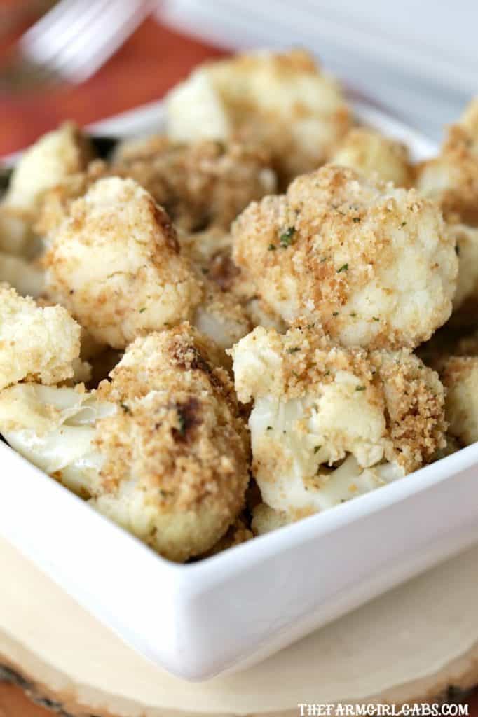 This Easy Breaded Cauliflower is the perfect side dish for any occasion. It's the perfect addition to your holiday menu. It's the one side dish that is always served at our Thanksgiving dinner.