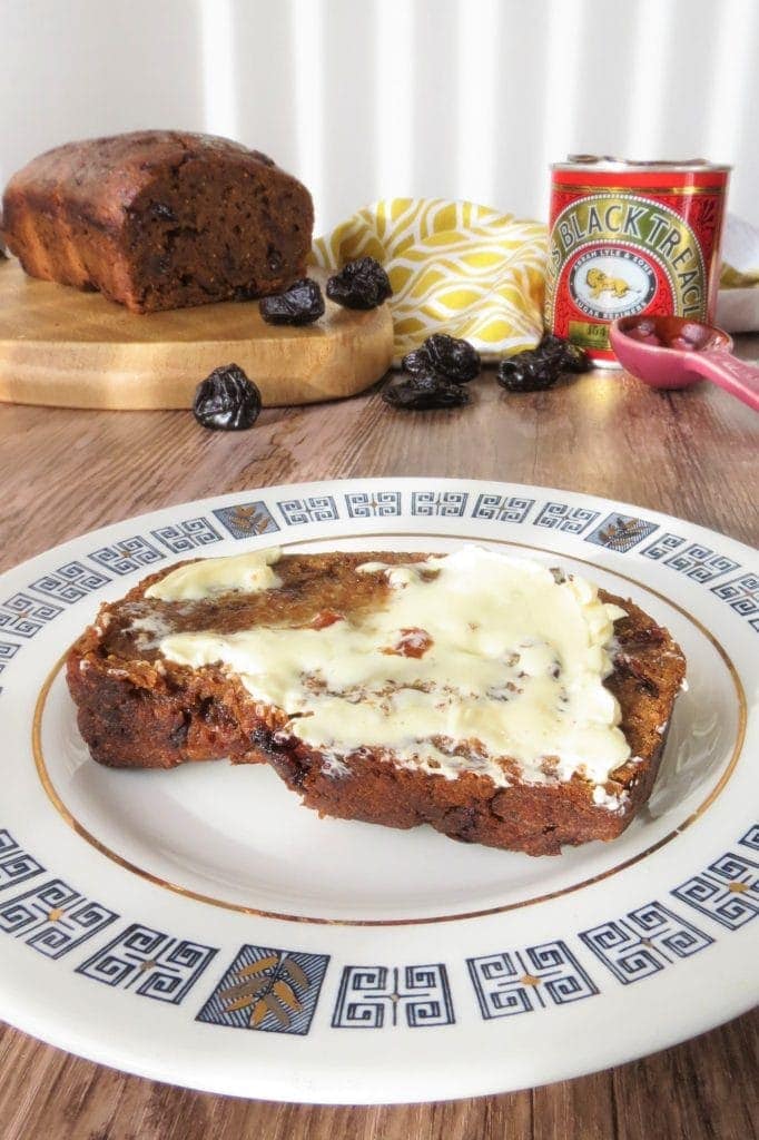 Gluten Free Homemade Malt Loaf, made with my malt substitute paste