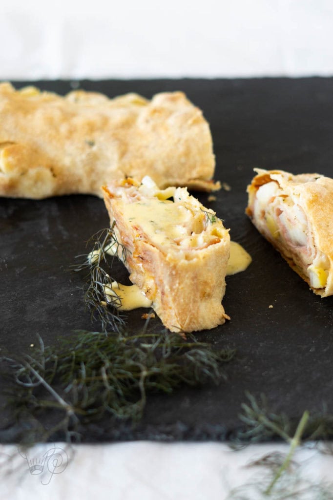 Kochen mit Spargel - Spargelstrudel 3 Spargelstrudel - Kochen mit Spargel