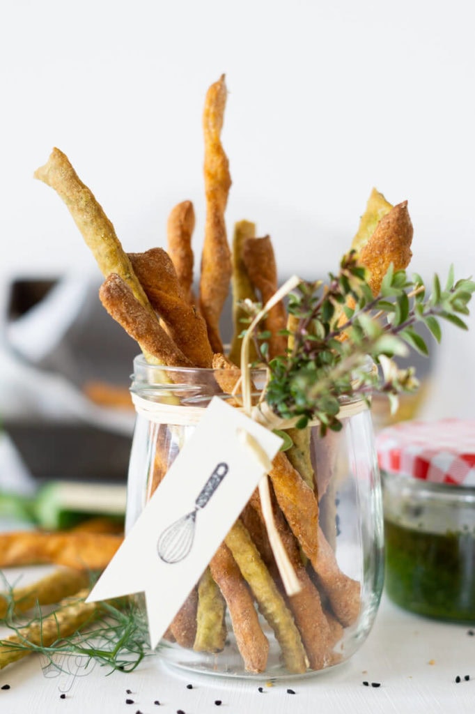 Fingerfood - schnelle Knusperstangen 3 fingerfood - schnell und einfach