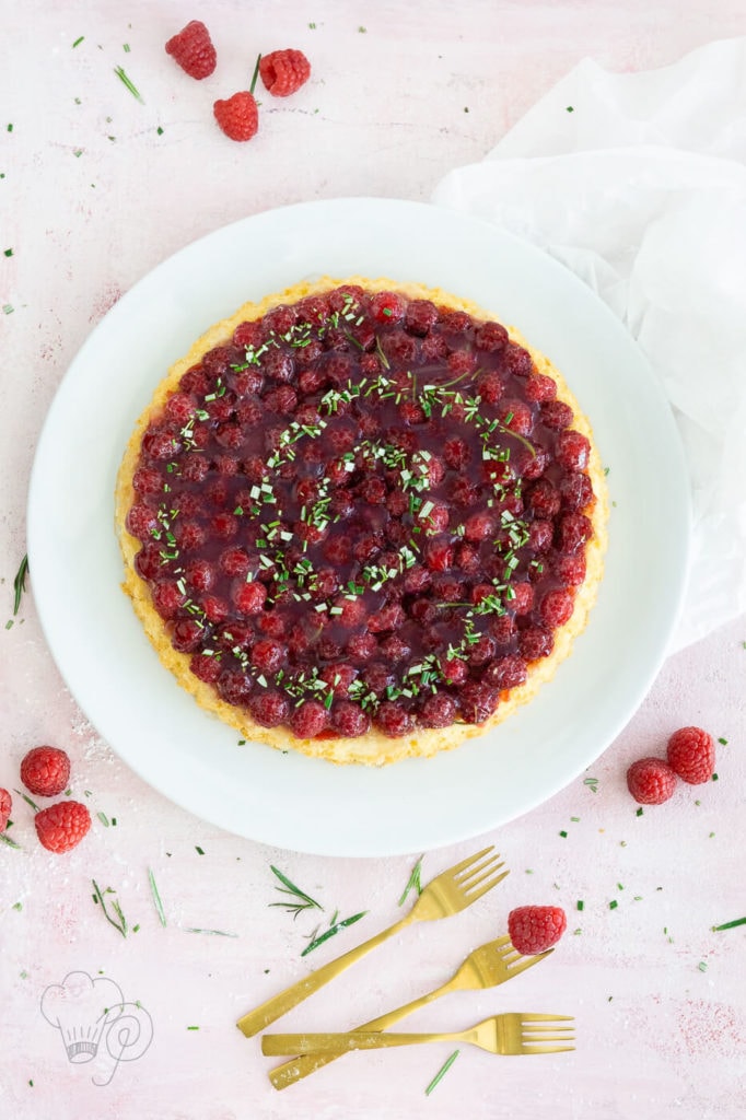 Himbeer-Rosmarin-Kuchen - Blogevent Beerensommer 2 Himbeerkuchen
