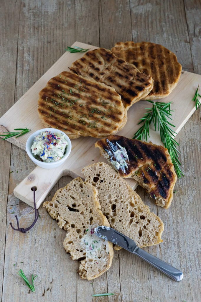 Fladenbrot - Synchronbacken #38 6 Fladenbrot vom Grill