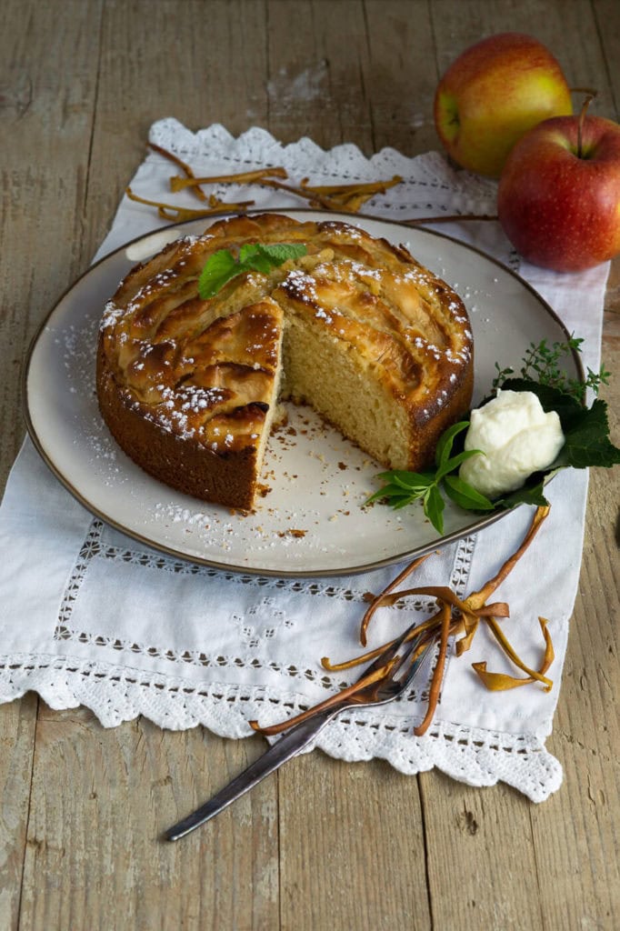 Apfelkuchen mit Kräutern - Apfelliebe 3 Apfelkuchen