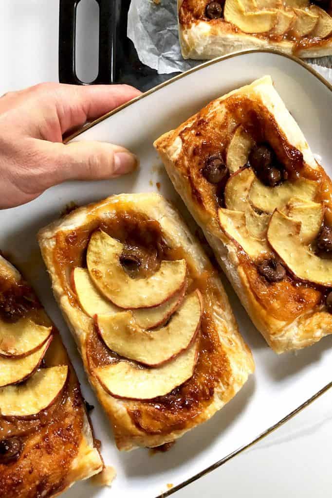 Carnation Caramel Apple Tarts