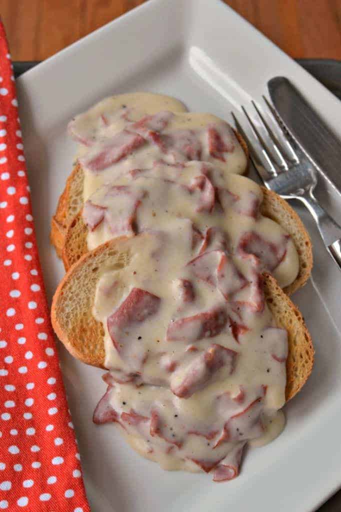 Creamed Chipped Beef A Nostalgic Comfort Dish