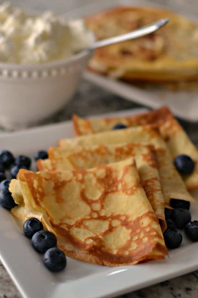 Easy Crepe Recipe | Small Town Woman
