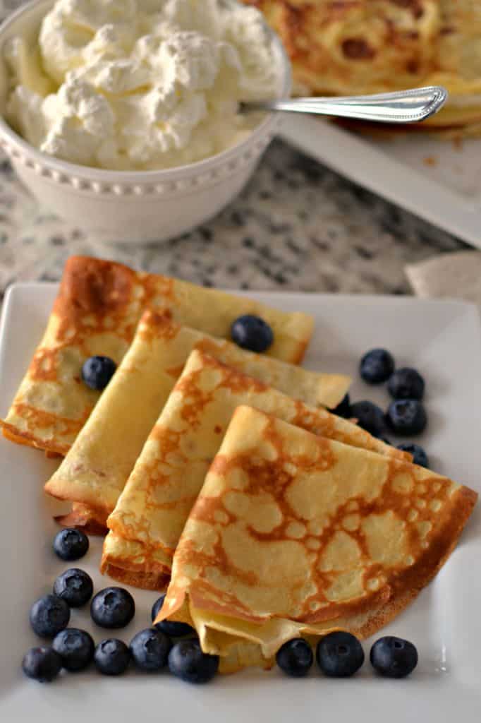 Easy Crepe Recipe | Small Town Woman