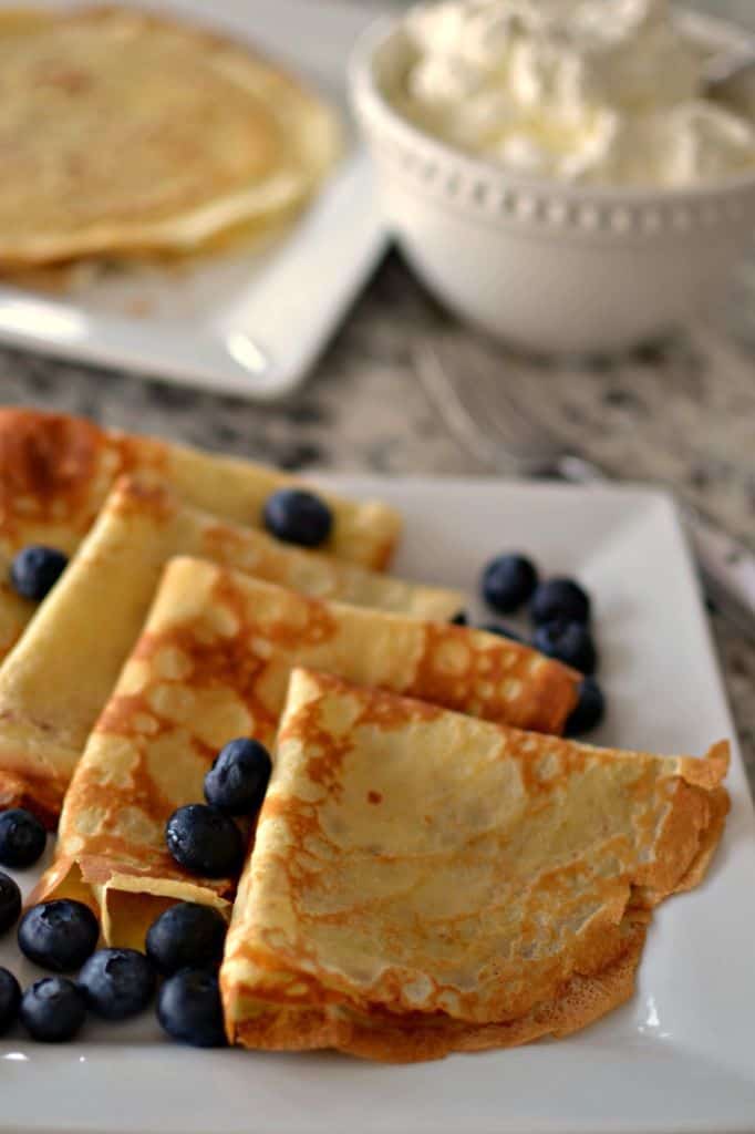 Easy Crepe Recipe | Small Town Woman