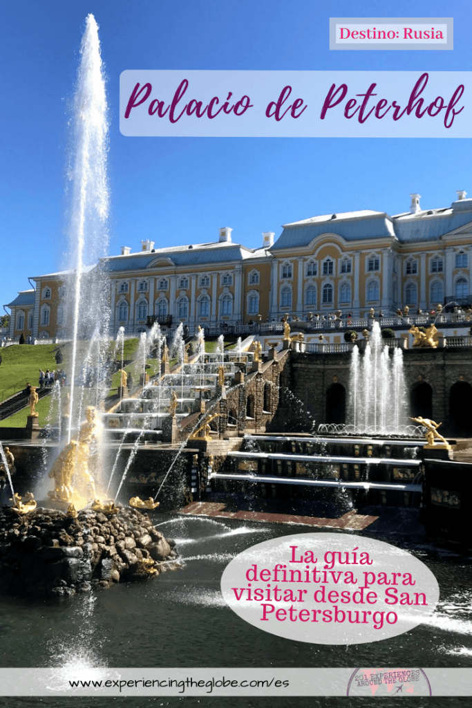 En esta, la guía definitiva sobre Peterhof, encontrarás todo lo que necesitas para optimizar tu visita a los principales parques, palacios y a los imperdibles de Peterhof, incluyendo rutas sugeridas, cómo escapar de las multitudes, qué lugares visitar, y cómo visitar Peterhof desde San Petersburgo de forma independiente – Experiencing the Globe