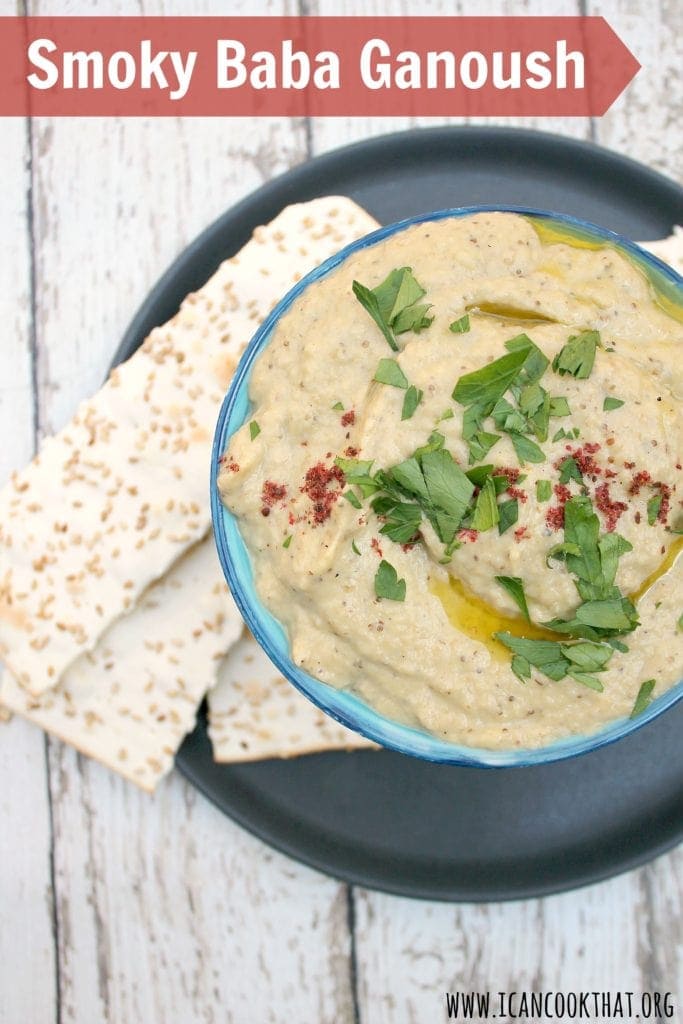 Smoky Baba Ganoush Recipe I Can Cook That Delicious and flavorful middle eastern eggplant dip made with roasted baba ganoush is an eastern mediterranean appetizer consisting of roasted eggplant blended. smoky baba ganoush
