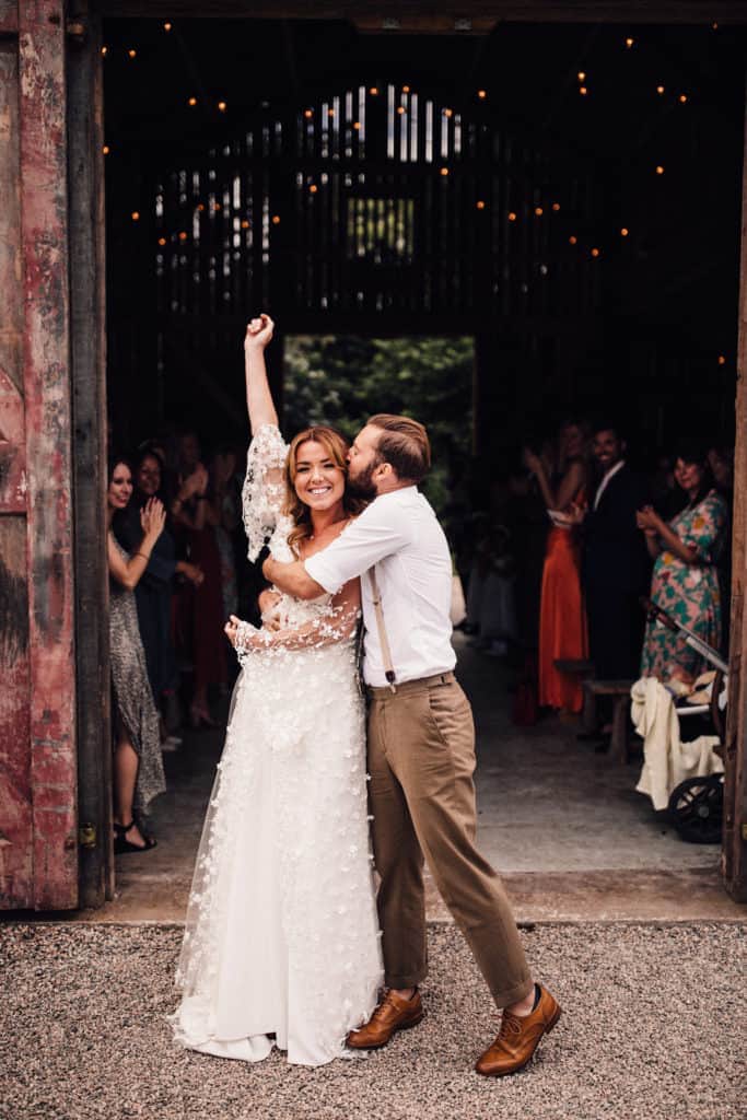 best Cornwall wedding photography at nancalrrow farm
