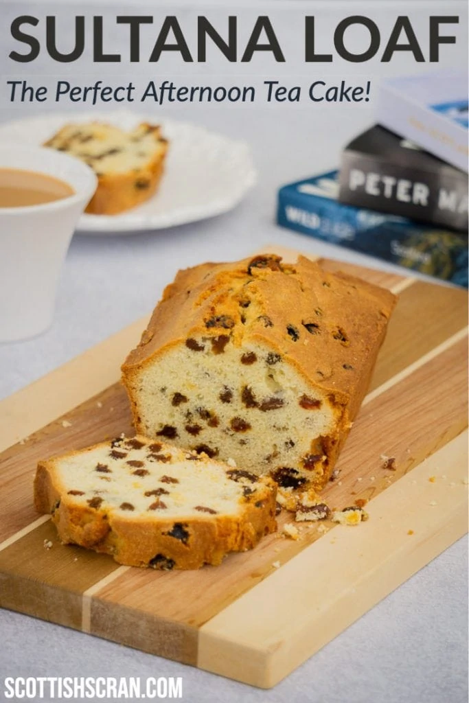 How to Make Sultana Loaf Cake Pin