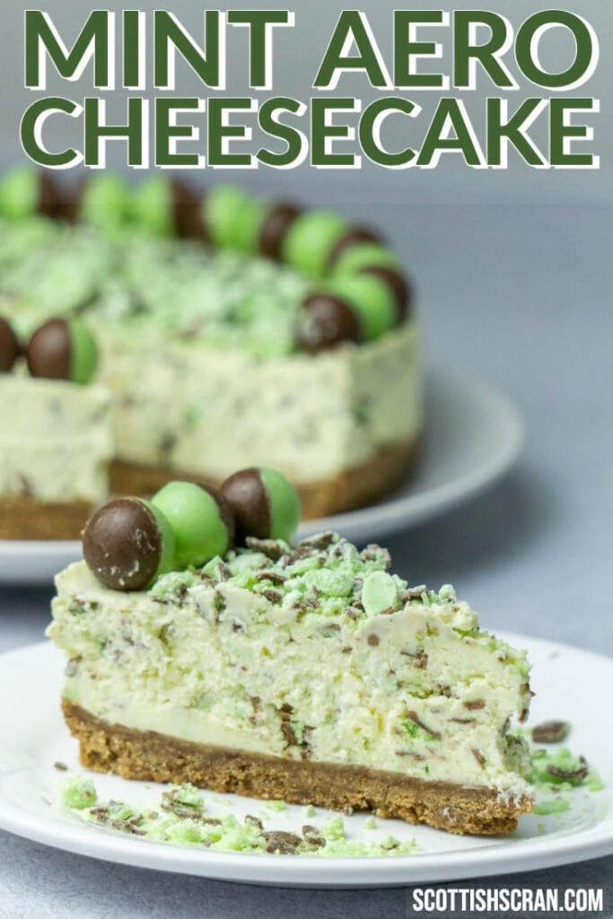 Mint Aero Cheesecake Recipe