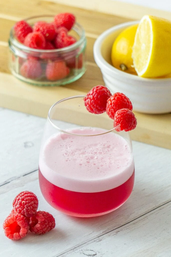 Raspberry Sour - Pink Gin Cocktails