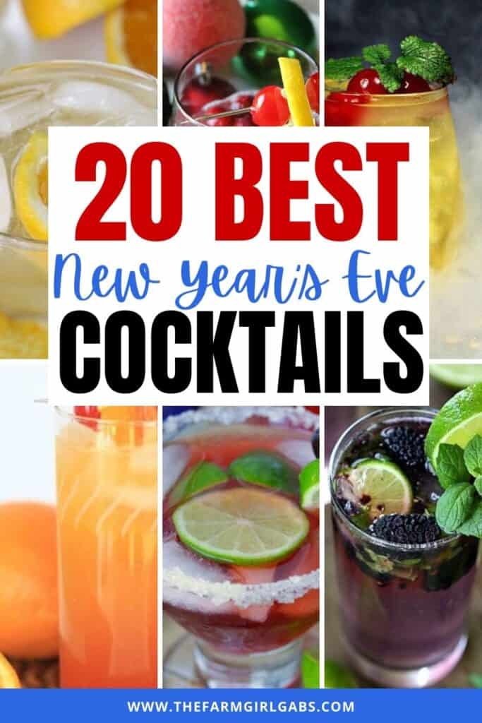 Ring in the New Year with one of these 15+ Celebration Drinks! These easy cocktail recipes are the perfect way to celebrate the holiday season!