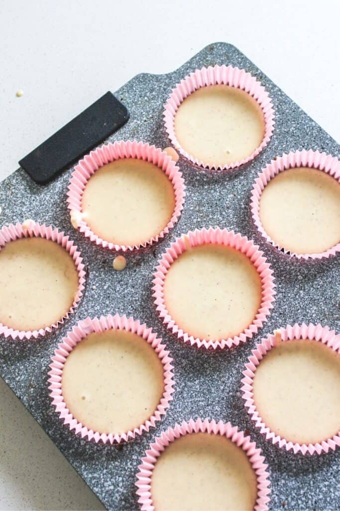Mini Eggnog Cheesecakes are the perfect holiday dessert. This festive recipe combines classic eggnog into miniature delicious cheesecake desserts.