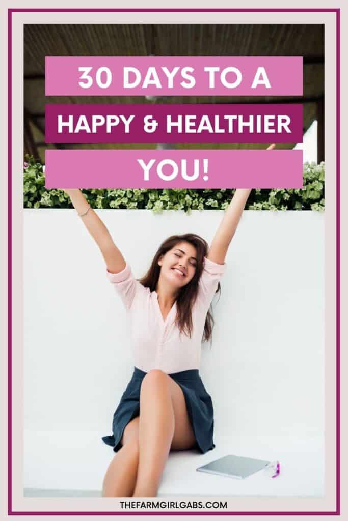30 days to a happier and healthier you is possible, just follow these tips! Self-improvement tips. Free printable goal tracker