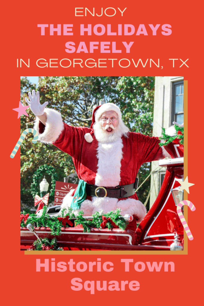 enjoy the lights, town square, lighting in the square, georgetown texas