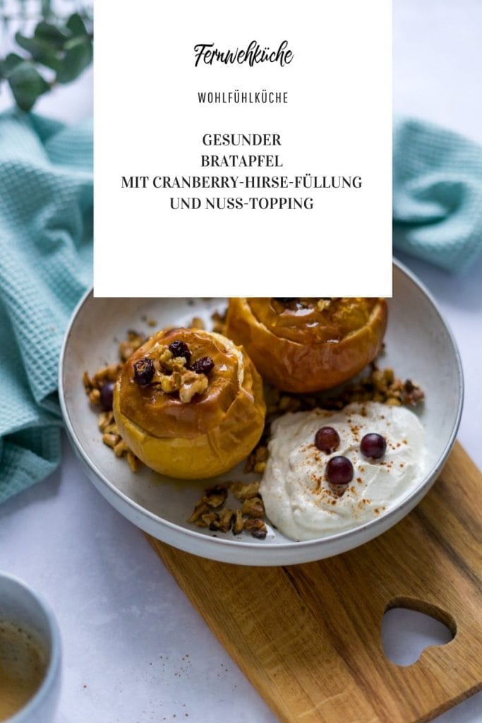 Pinterest Gesunder Bratapfel