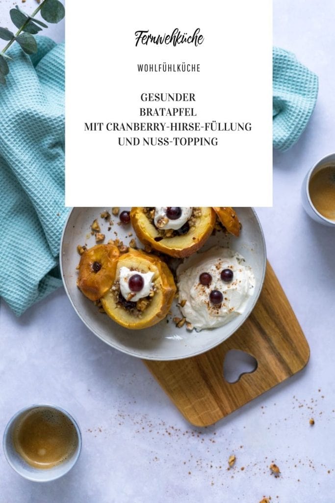 Pinterest Gesunder Bratapfel