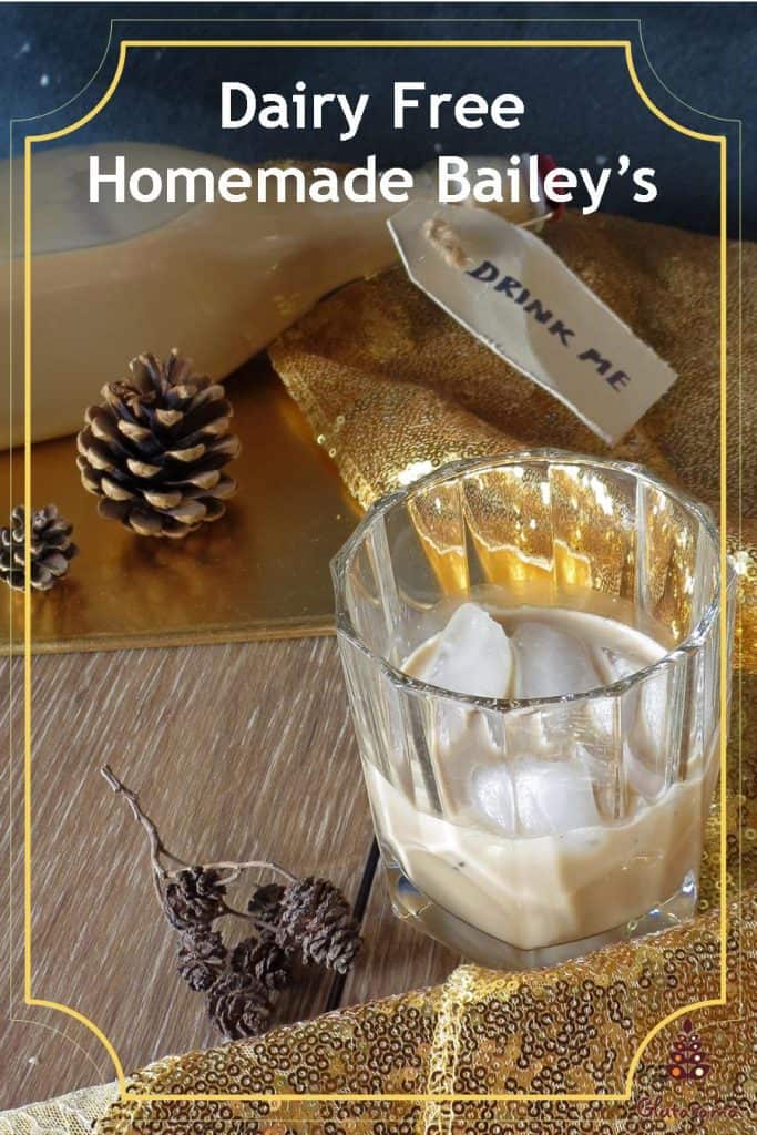 Homemade Dairy Free Bailey's; you never have to miss having Bailey's again now that I've developed this perfect blend of ingredients
