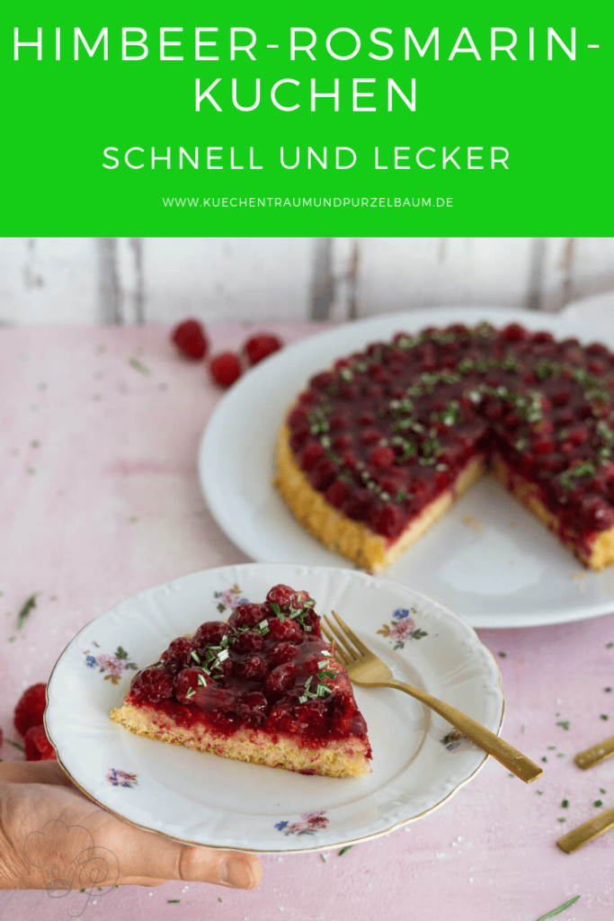 Himbeer-Rosmarin-Kuchen - Blogevent Beerensommer 7 Himbeer-Rosmarin-Kuchen