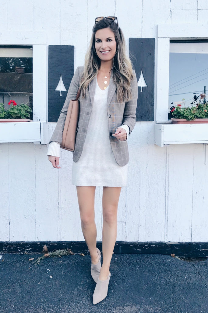 work sweater dress