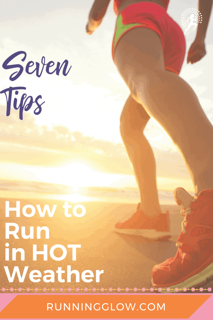 female runners legs in the hot weather and at sunrise