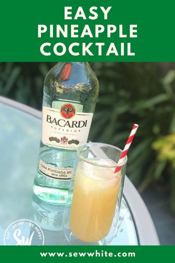 easy pineapple cocktail pin