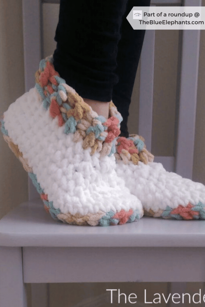 women's slippers crochet pattern free