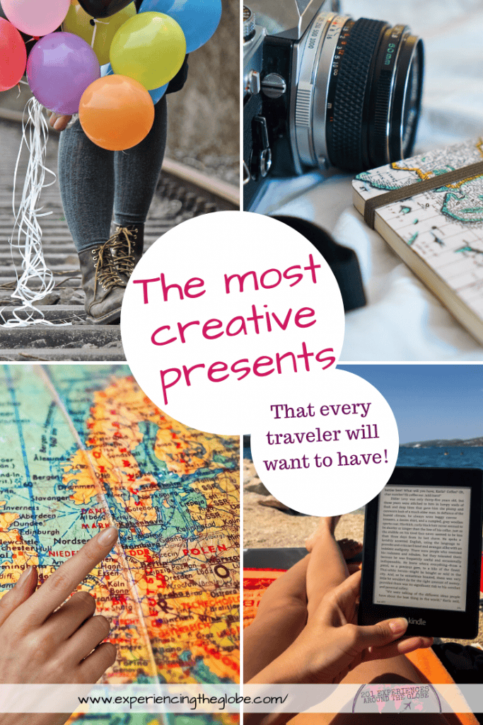 Are you looking for the most creative presents for travelers? Here's a list with the best ideas to keep yourself and your travel-addict friends happy – Experiencing the Globe #Wanderlust #PresentForTravelers #CreativePresents #BestPresents #BestGifts