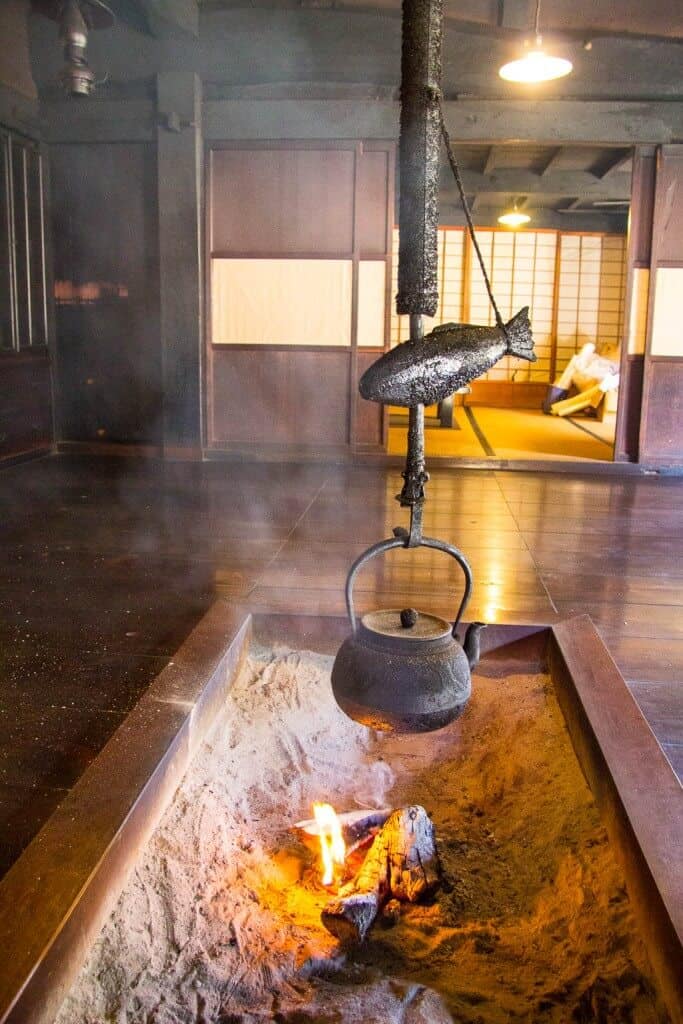 Ancient Tea house on the Nakasendo Trail