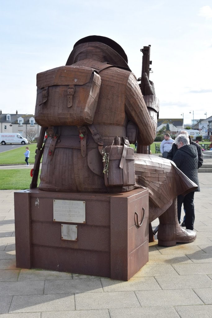 Tommy statue at Seaham