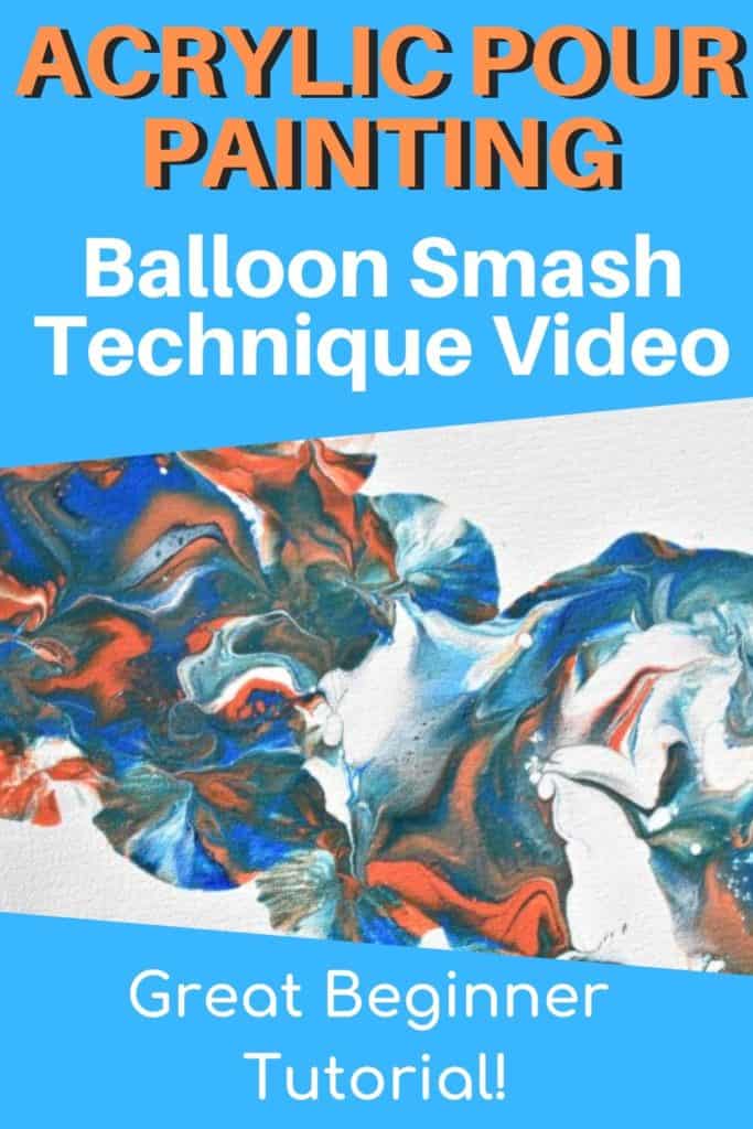 How To Do An Acrylic Pouring Balloon Smash Homebody Hall