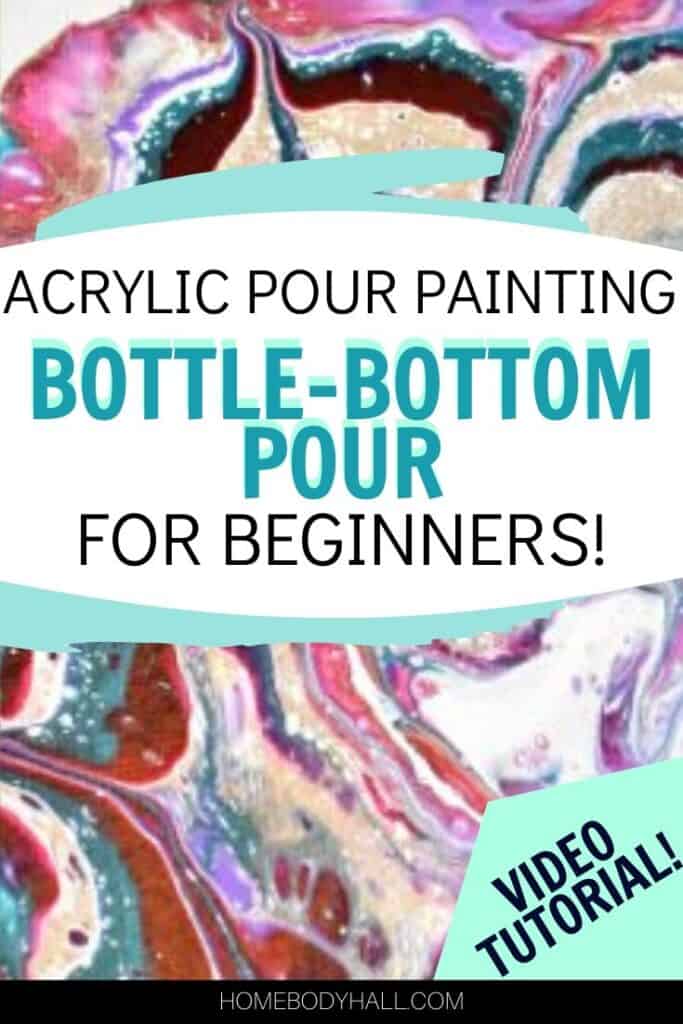 Acrylic Paint Pouring 3d Paper Butterfly Mashup Homebody Hall