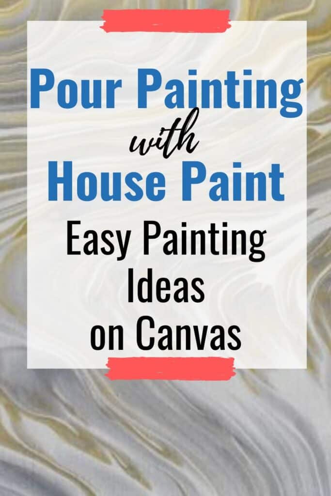 Interior House Paint Tree Ring Pour Acrylic Pouring Homebody Hall