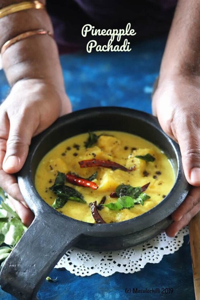 Pineapple Pachadi Recipe