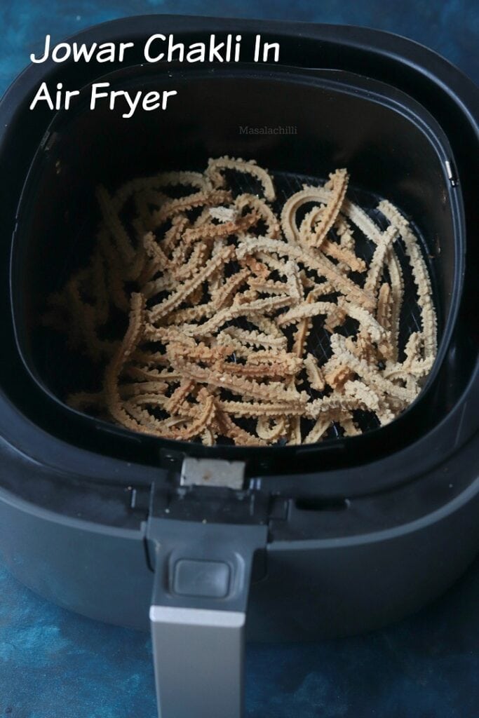 Jowar chakli in Air Fryer