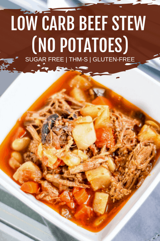 pin image for beef stew with no potatoes