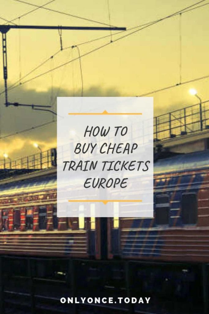How to buy cheap train tickets in Europe